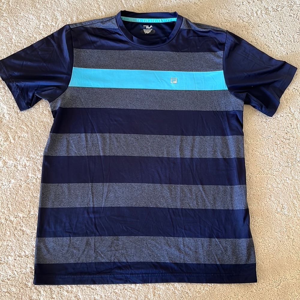 Fila athletic shirt 100% polyester